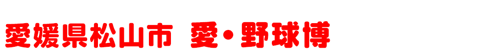 愛媛県松山市 愛・野球博